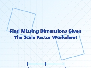 Calculating Missing Dimensions Using Scale Factors