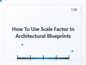 Applying Scale Factor to Architectural Blueprints